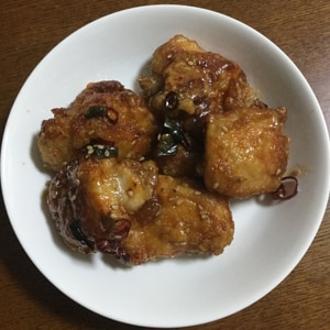 食欲増進！甘ピリ辛唐揚げ＊..